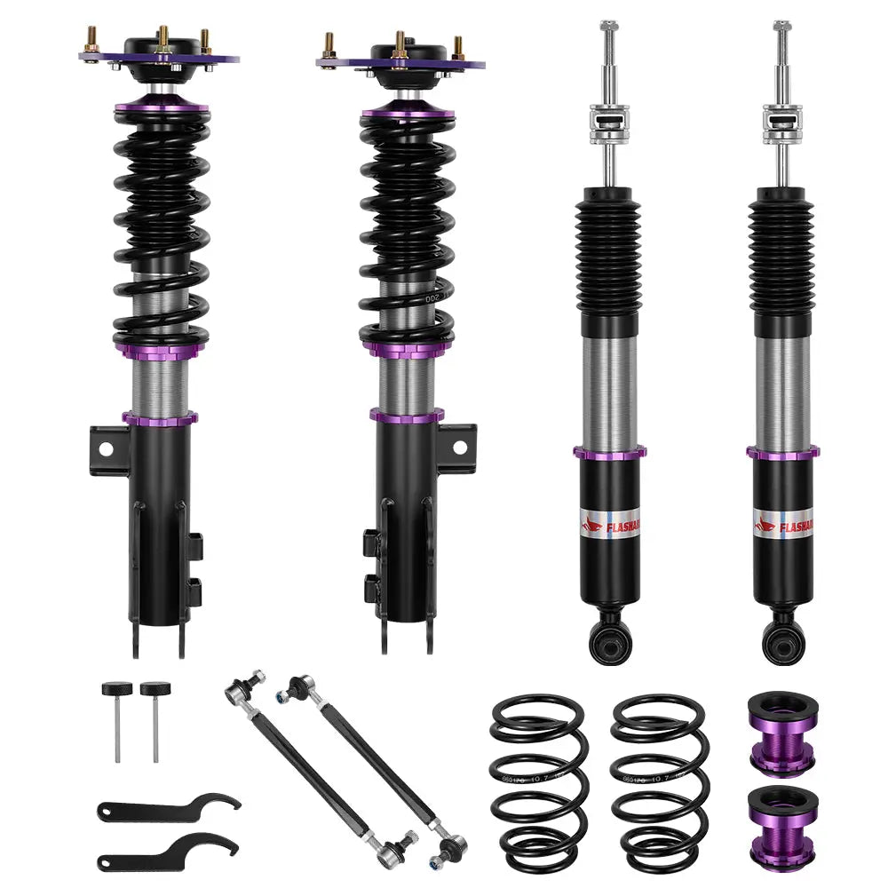 For 2017-2020 Hyundai Elantra Sedan (AD) 32-Way Damping Coilover Shock Absorbers Struts | Flashark Flashark