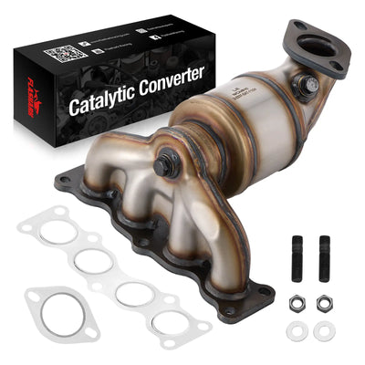 Front Exhaust Manifold Catalytic Converter Kit For 2017-2018 Hyundai Santa Fe Sport L4 2.4L