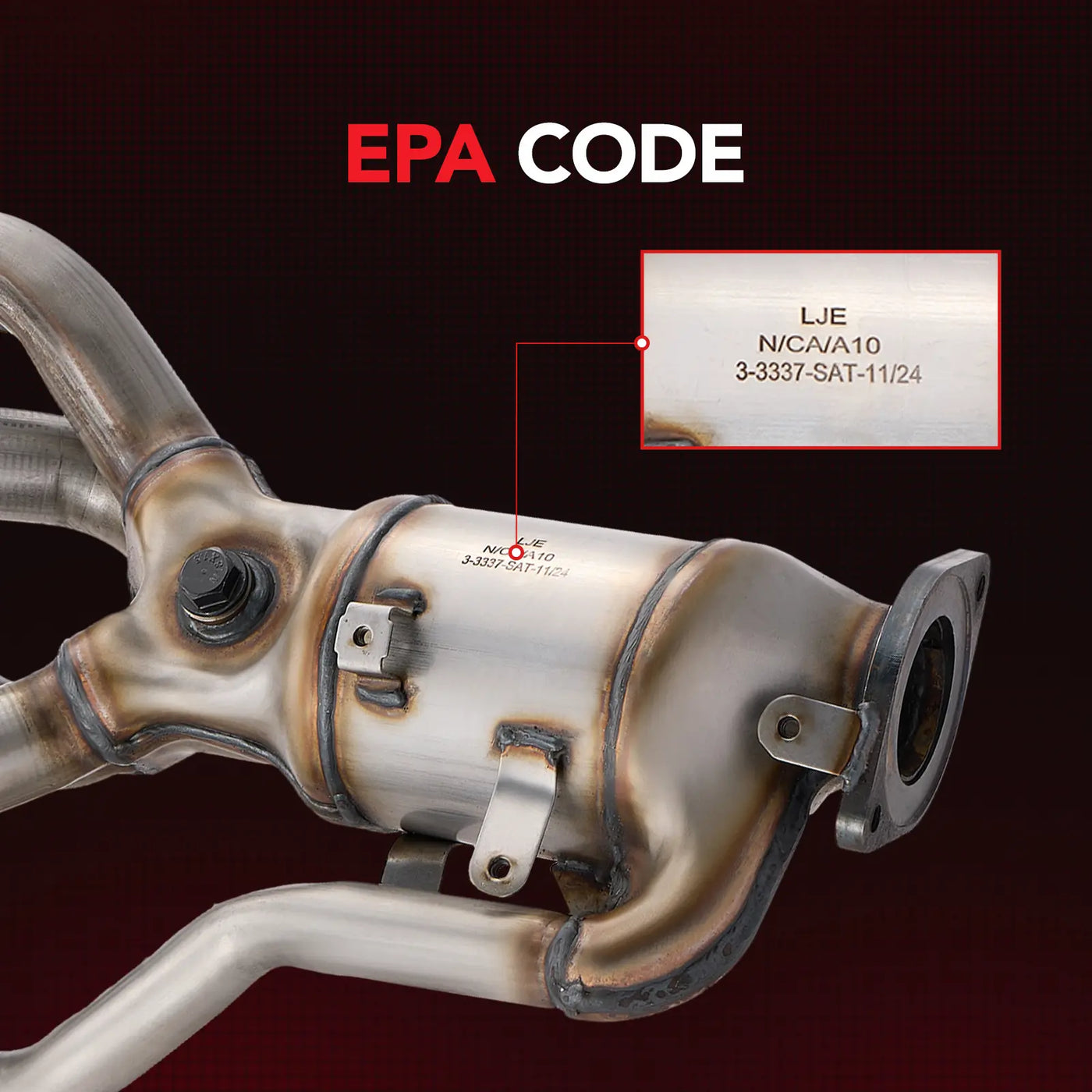 Front Exhaust Manifold Catalytic Converter Kit For 2018 - 2021 Toyota RAV4/Camry/Venza L4 2.5L Flashark