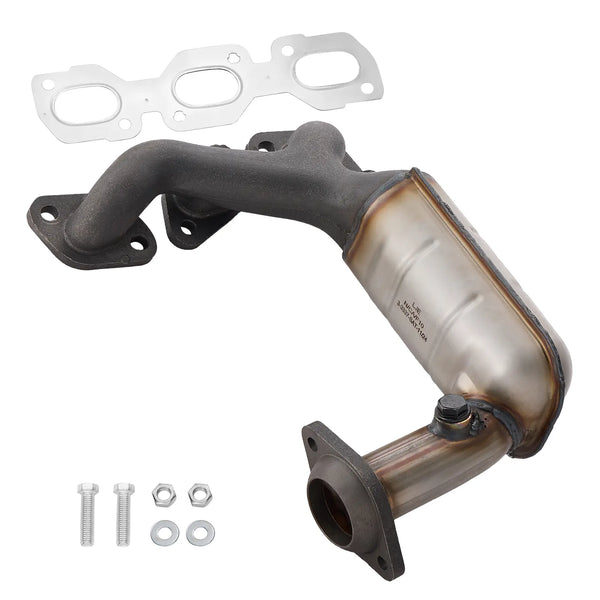 Front exhaust manifold catalytic converter for 2001-2007 Ford Escape, Mazda Tribute & Mercury Mariner 3.0L Flashark