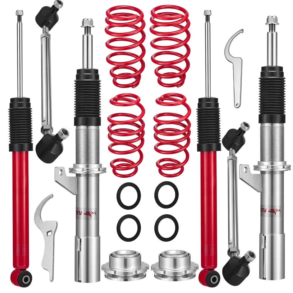 2015-2021 Volkswagen Golf/Golf TDI MK7 Coilover Shock Absorbers Struts 4PCS Flashark