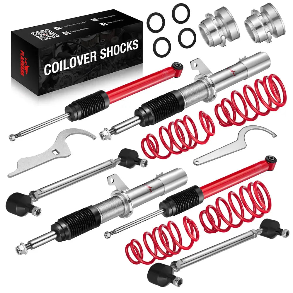 2015-2021 Volkswagen Golf/Golf TDI MK7 Coilover Shock Absorbers Struts 4PCS Flashark