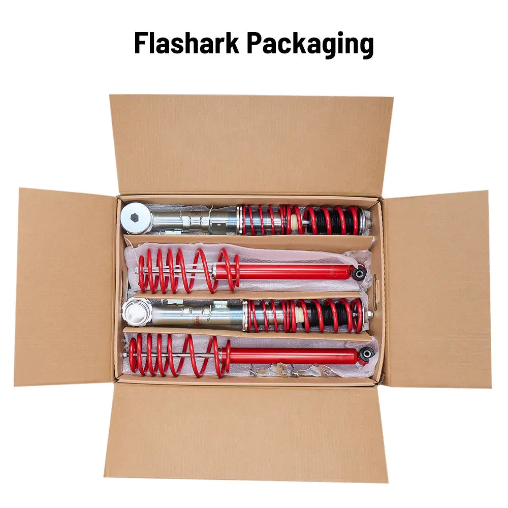 2015-2021 Volkswagen Golf/Golf TDI MK7 Coilover Shock Absorbers Struts 4PCS Flashark