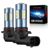 Bombillas LED antiniebla H10/9140/9145, 24 W, 6000 K, 4000 lm, color blanco, 2 unidades