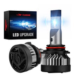X2 9006/HB4 150W 6500K White IP67 LED Headlight Bulbs 2Pcs