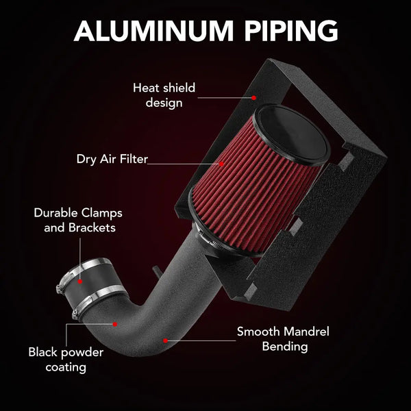 Cold Air intake kit for 2005-2008 Dodge Magnum / 2006-2010 Charger / 2008-2010 Challenger / 2006-2010 Chrysler 300 5.7L 6.1L V8 V8
