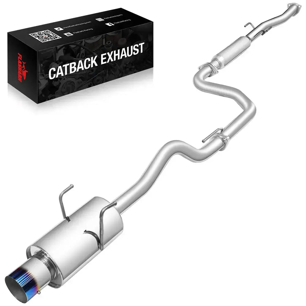 Exhaust Header/Catback Exhaust System for 1994-2001 Honda Acura Integra GS/RS/LS Flashark