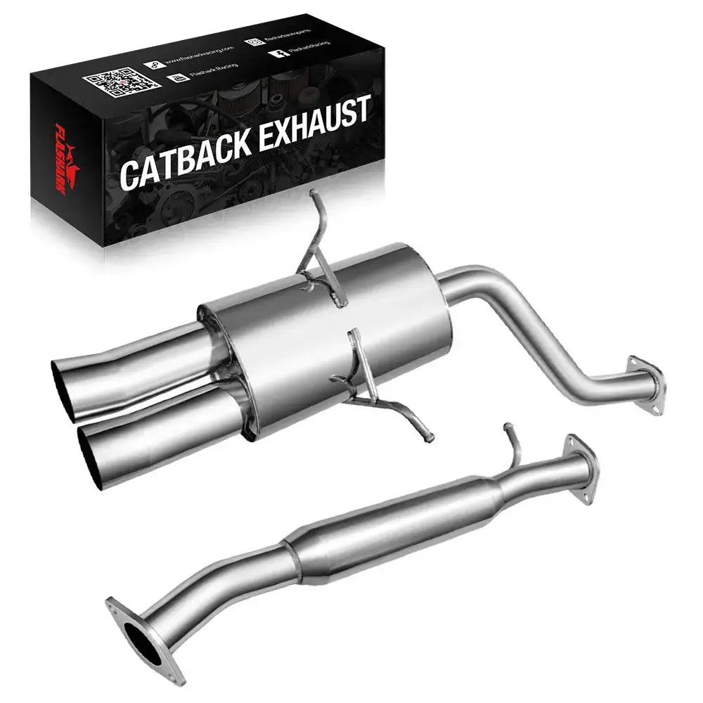 Long Tube Header/Catback Exhaust for 1995-1999 BMW E36 328i Flashark