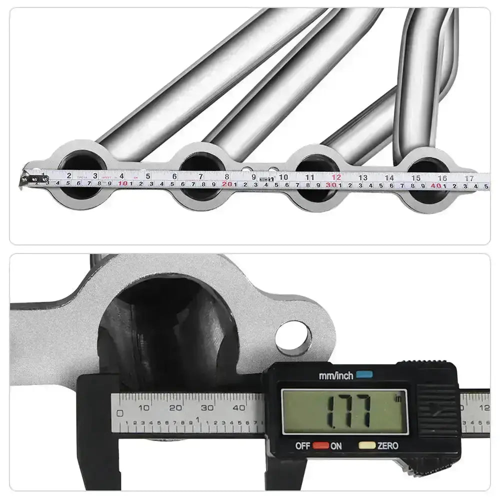 Header for 1999-2006 Chevy Silverado 1500 4.8L/5.3L/6.0L with Optional Cold Air Intake Flashark