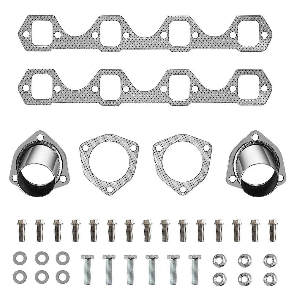 Exhaust Header for 1964-1977 Ford Mustang/Fairlane/Falcon/Maverick Mercury Cougar 302cu 5.0 260 289 302 V8 Flashark