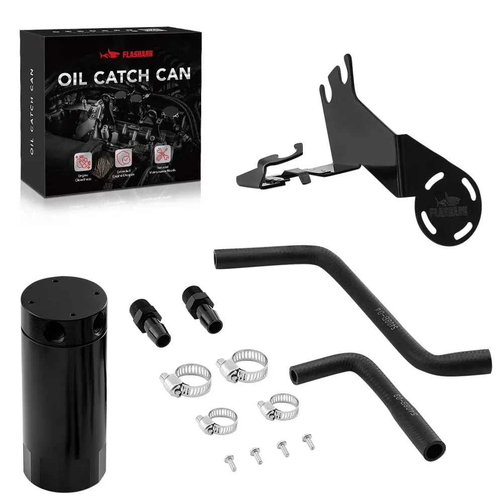 Oil Catch Can  for 2003-2006 Nissan 350Z 2004-2007 Infiniti G35 VQ35DE PCV Side Flashark