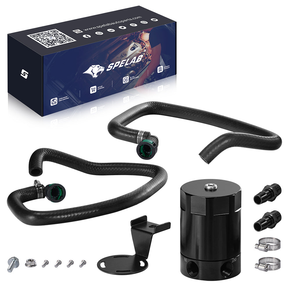 Oil Catch Can for 2015-2023 Ford Mustang 2.3L EcoBoost Chassis Codes S550 (Copy) Flashark