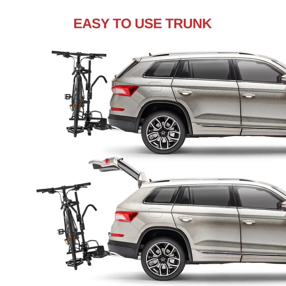 Platform Hitch Bike Rack for E-bikes and Fat Tire Bikes – 2 Bike Flashark