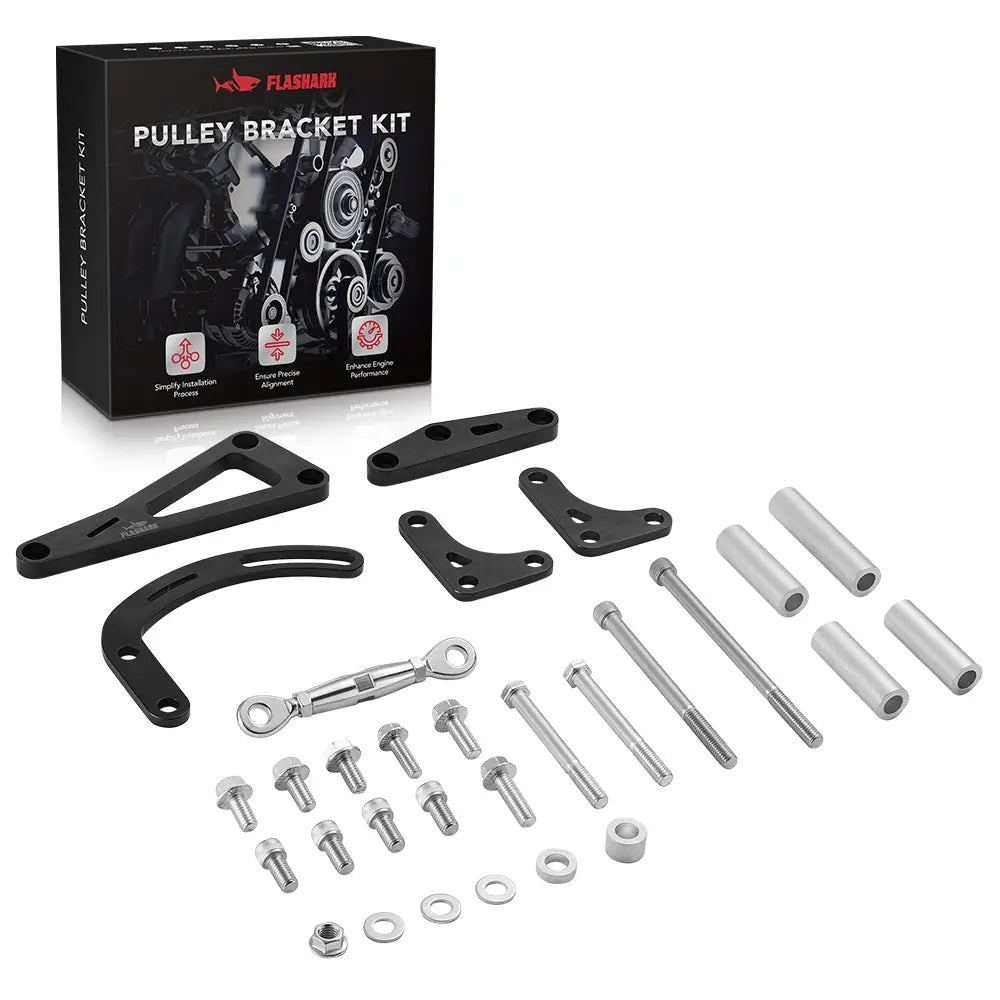 BBC Turnbuckle Alternator/Power Steering Pump Accessory Drive Bracket Kit Flashark