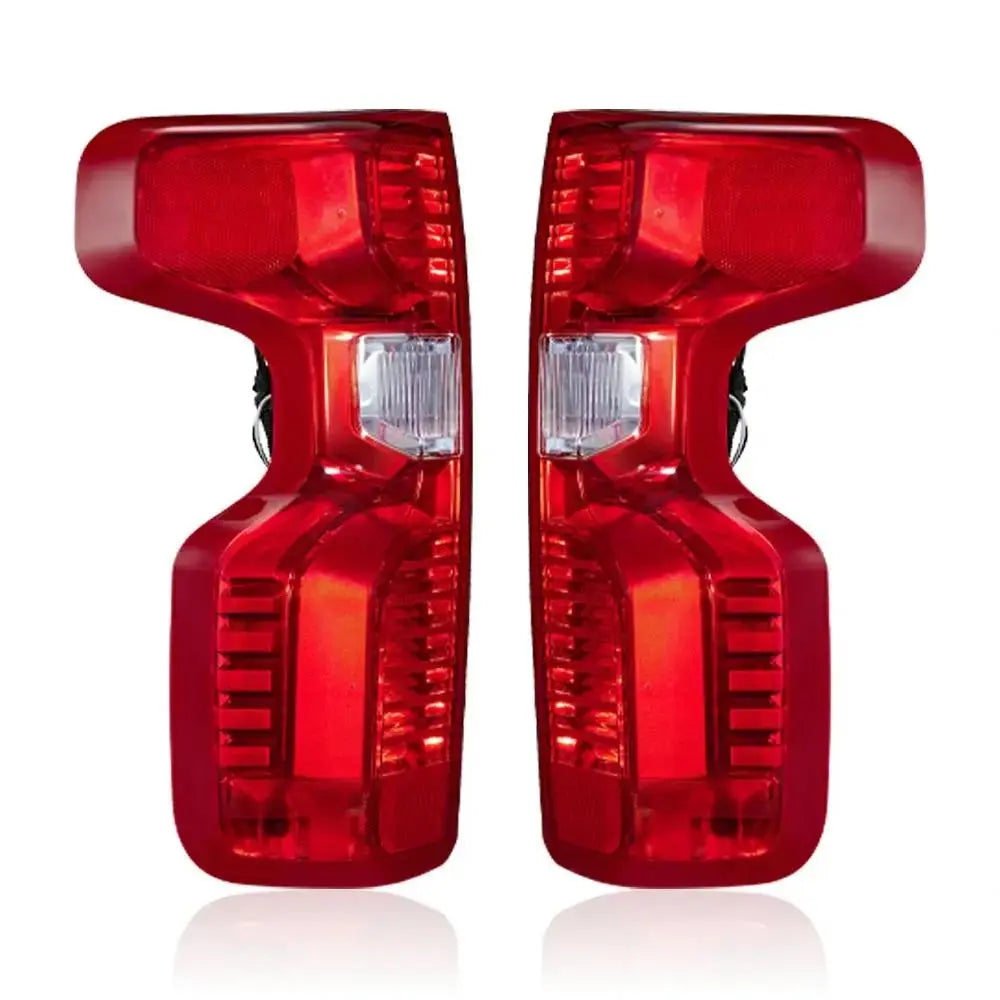 Tail Light Assembly Driver + Passenger (Left + Right) Set for 2019-2022 Chevrolet Chevy Silverado 1500 Flashark