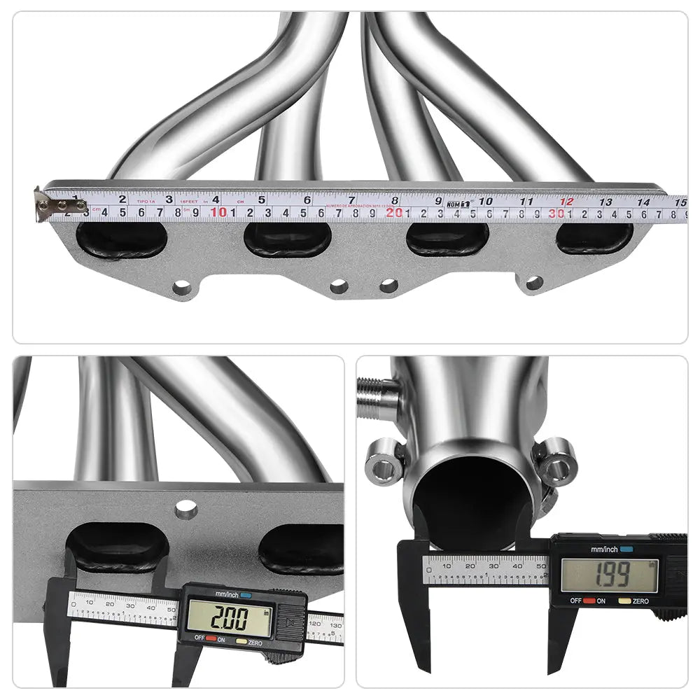 Exhaust Header for 1995-1999 Mitsubishi Eclipse/Talon 2G 420A 2.0L NA Flashark