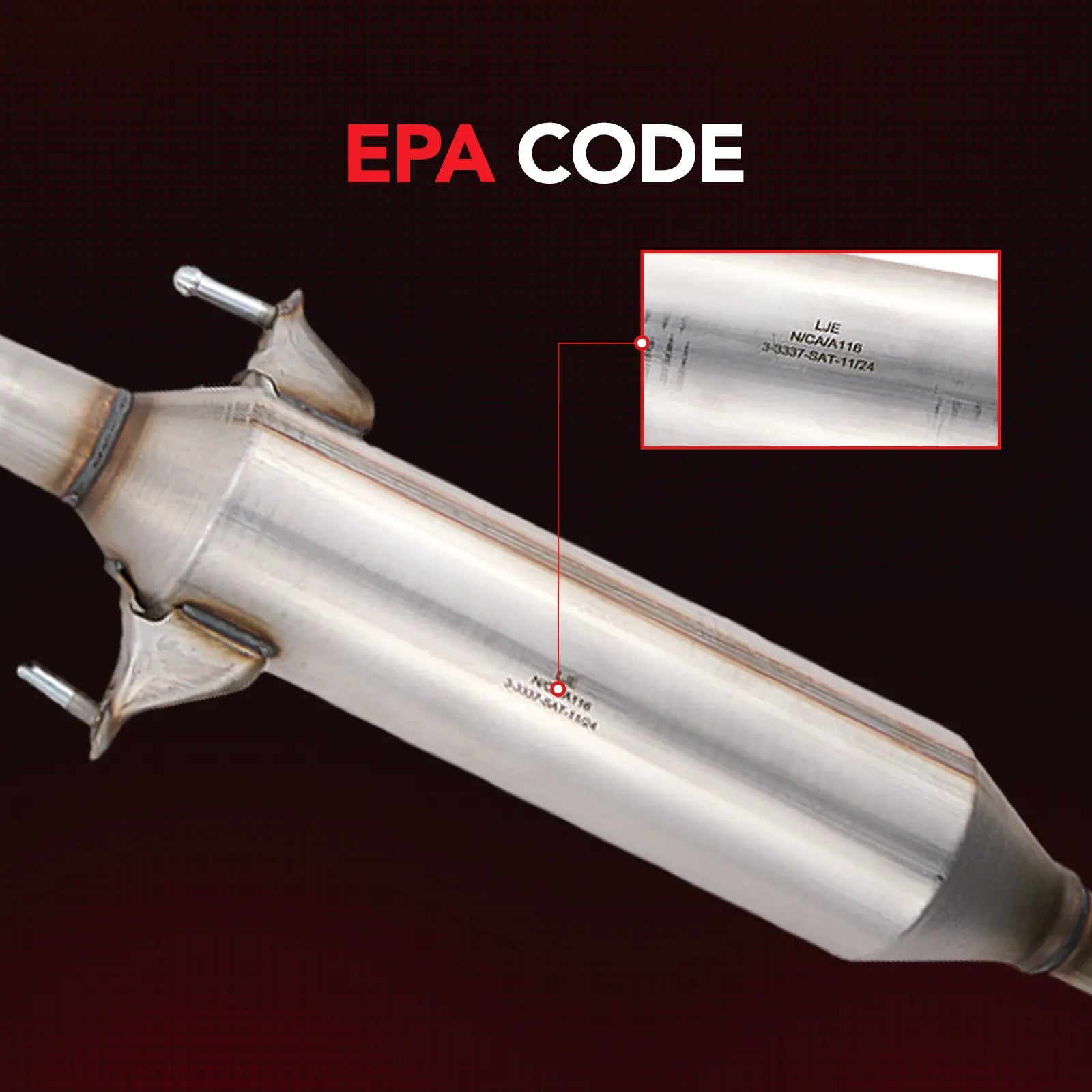 EPA Compliant Front Catalytic Converter – 2009-2013 Toyota Corolla Matrix & Pontiac Vibe 1.8L – Direct Fit W/ Gaskets