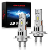 Bombillas LED para faros delanteros X3S H7 100W 6500K 24000LM IP67 blancas 2 piezas
