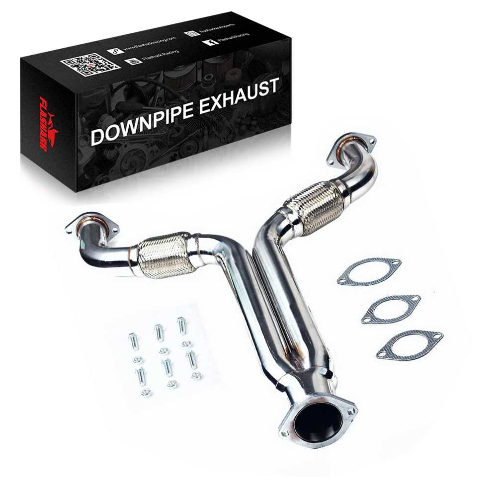 Y Pipe Downpipe Exhaust for 2003-2009 Nissan 350Z 3.5L 2005, 2007 Infiniti G35 Flashark