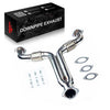 Y Pipe Downpipe Exhaust/Test Pipes for 2003-2009 Nissan 350Z 3.5L & 2003-2007 Infiniti G35