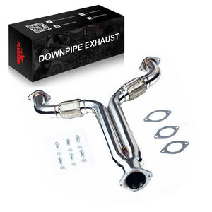 Tubería en Y de escape/tubos de prueba para Nissan 350Z 3.5L 2003-2009 y Infiniti G35 2003-2007