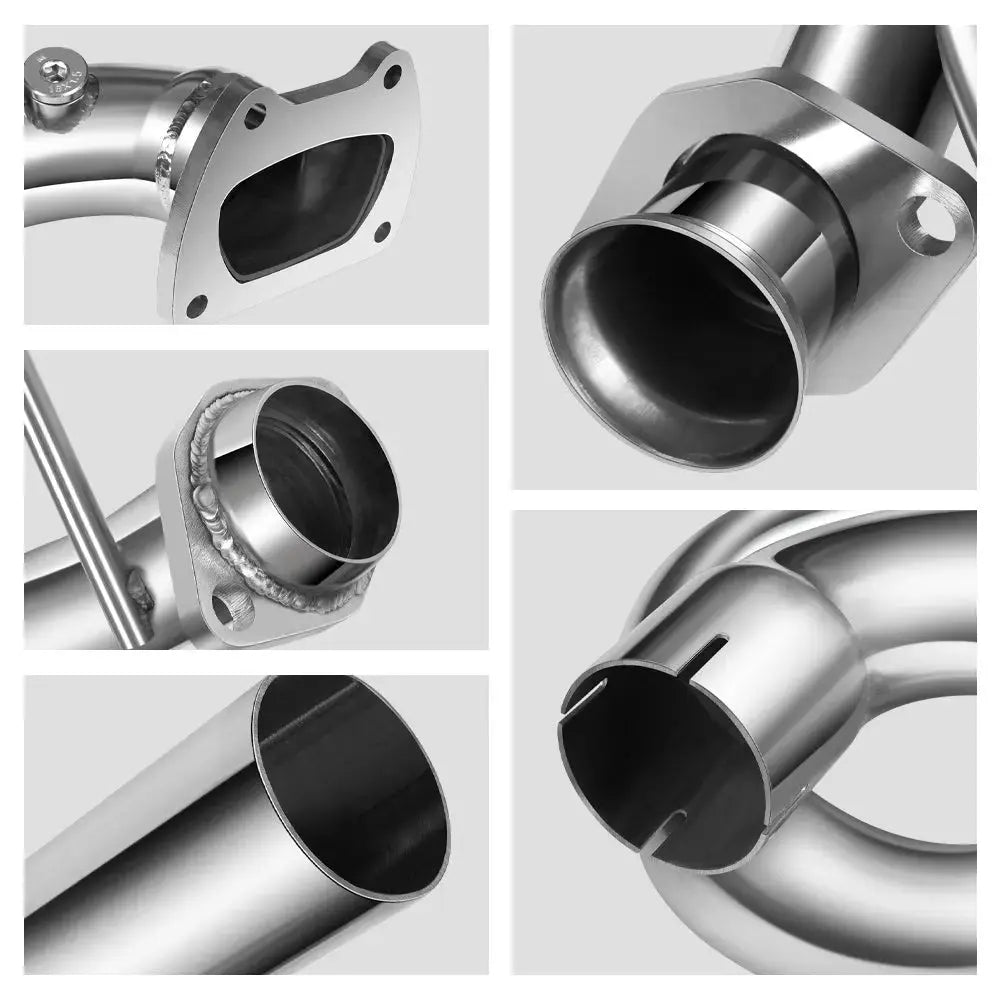 Y-Pipe Downpipe Exhaust for 2012-2018 Jeep Wrangler JK 3.6L Flashark