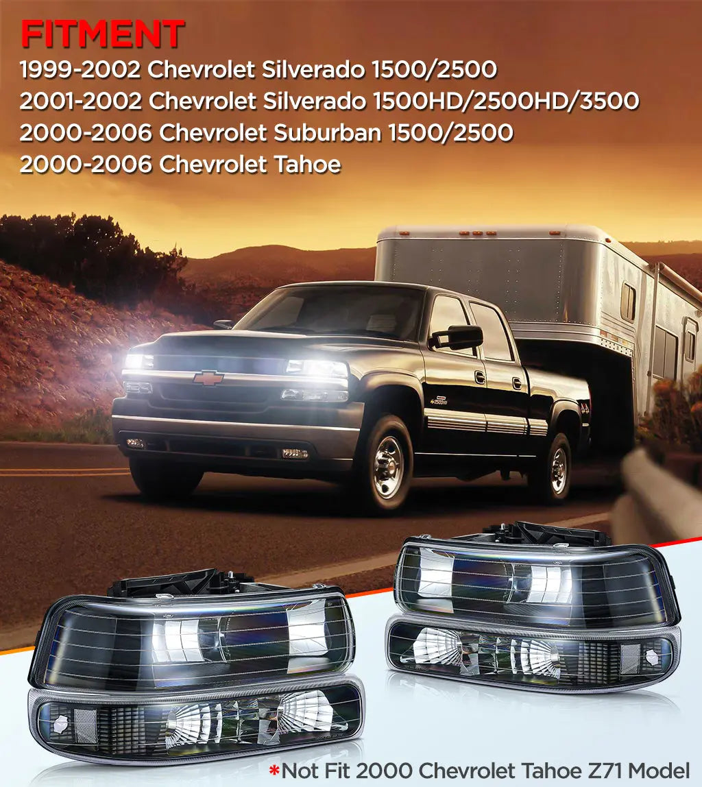 1999-2002 Chevrolet Silverado 1500 2500/ 2000-2006 Tahoe Suburban