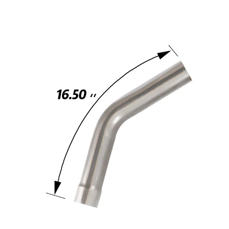 2.5/3.0 Inch Custom Exhaust Kit Tubing Mandrel Bend Pipe Straight & U-Bend Universal 8PCS | SPELAB SPELAB