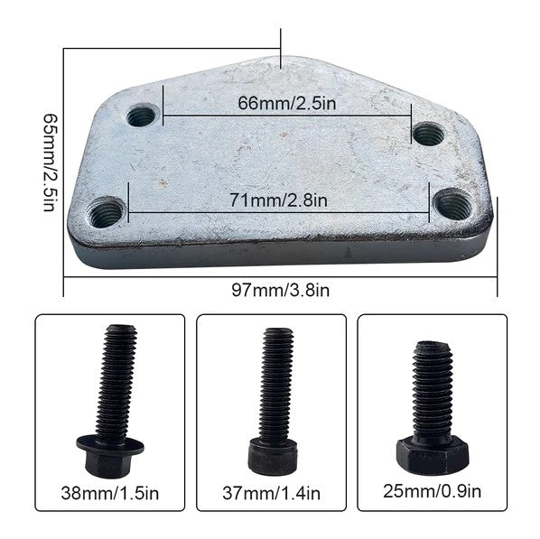 2004-2005 6.6L Chevy GMC Duramax LLY Diesel EGR Delete Kit (Ordinary) Flashark