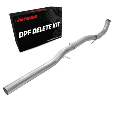 For 4.0/5.0 Inch 2011-2016 Chevy/GMC LML 6.6L Duramax DPF Delete Kit | Race Pipe Exhaust Downpipe-Back