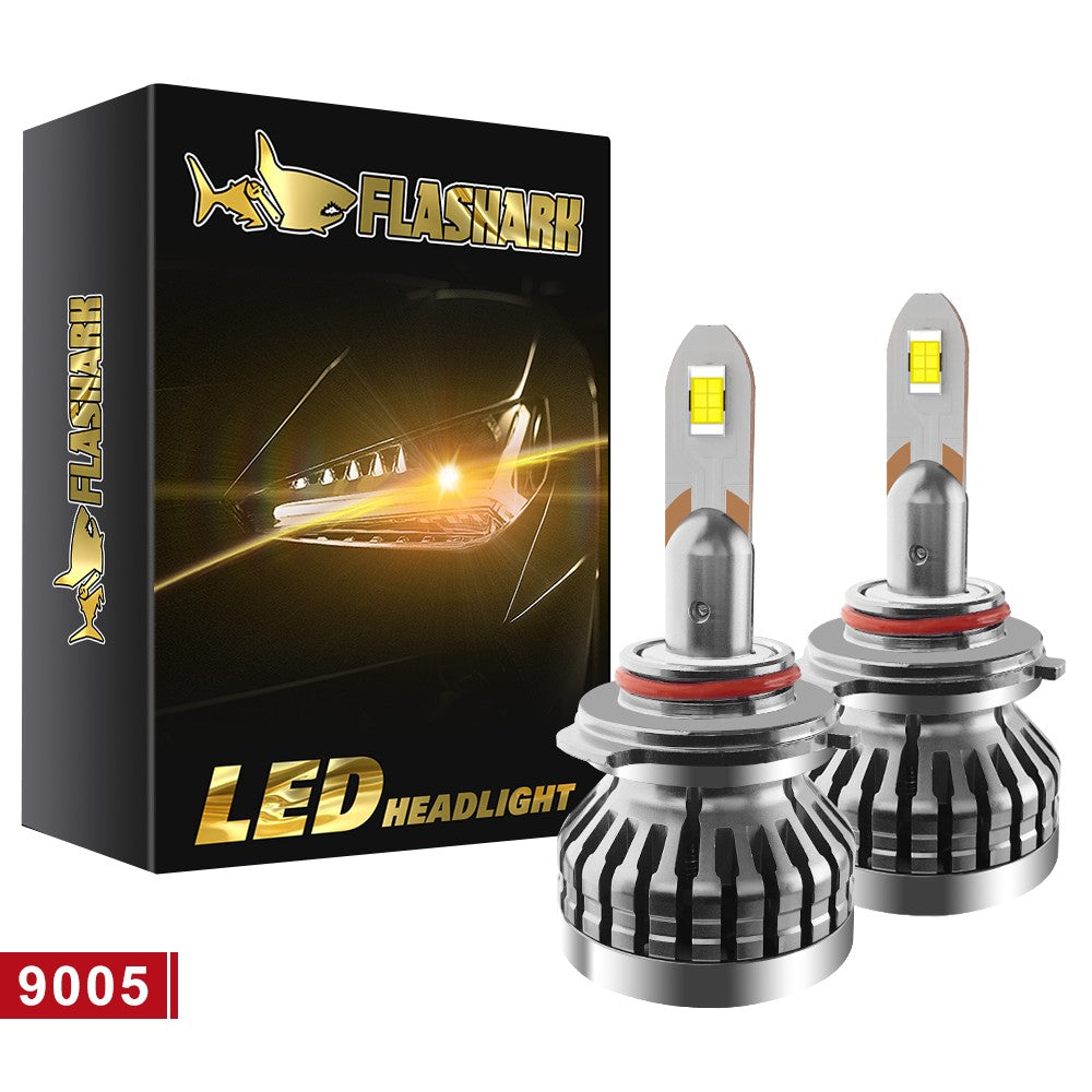 9005/HB3 H4 H7 H11 H13 LED Headlight Bulbs 80W 6400LM 6000K White
