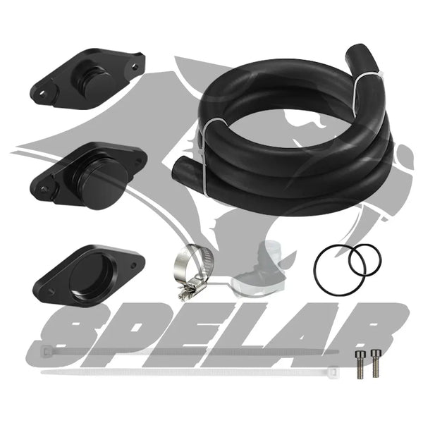 CCV PCV Reroute Engine Ventilation Kit for 2011-2016 6.6L Duramax | SPELAB SPELAB
