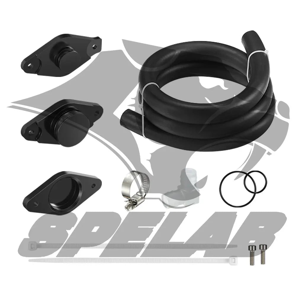 Engine Pipe Reroute 2011-2016 Chevy GMC LML 6.6L Duramax CCV Reroute Engine Ventilation Kit