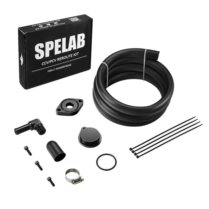 Ccv Reroute Kit Flashark 6.7 Powerstroke CCV Reroute Kit | Ford 6.7 Crankcase Filter