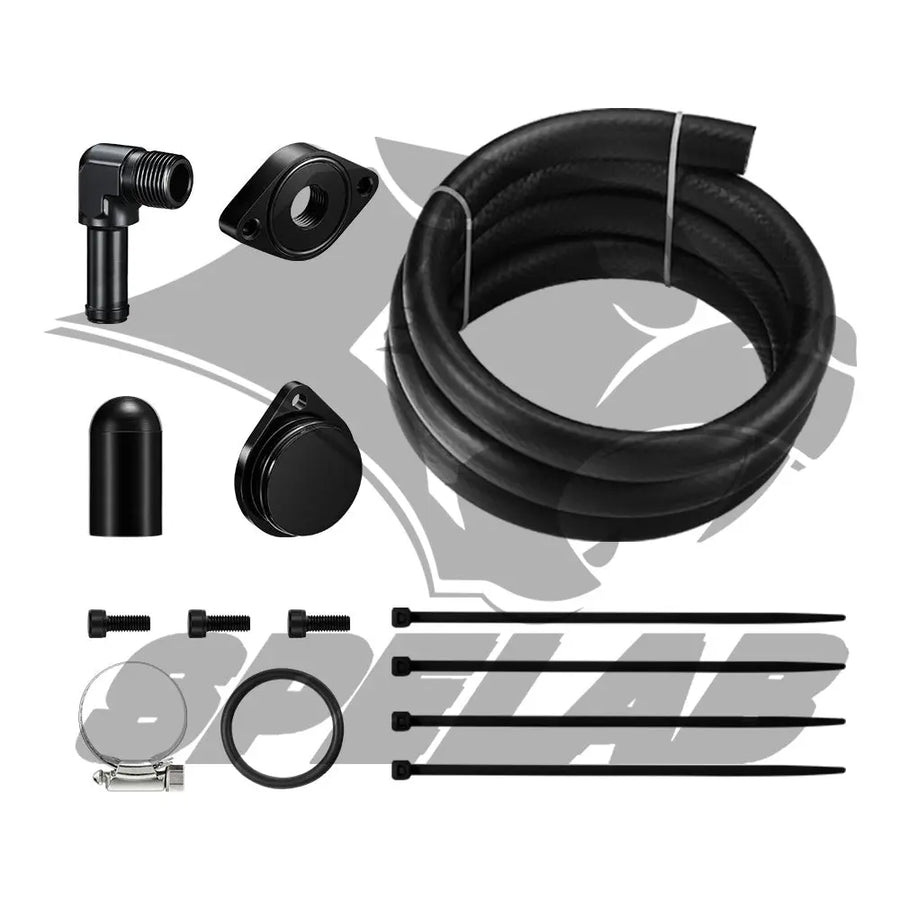 Ccv Reroute Kit Flashark 6.7 Powerstroke CCV Reroute Kit | Ford 6.7 Crankcase Filter