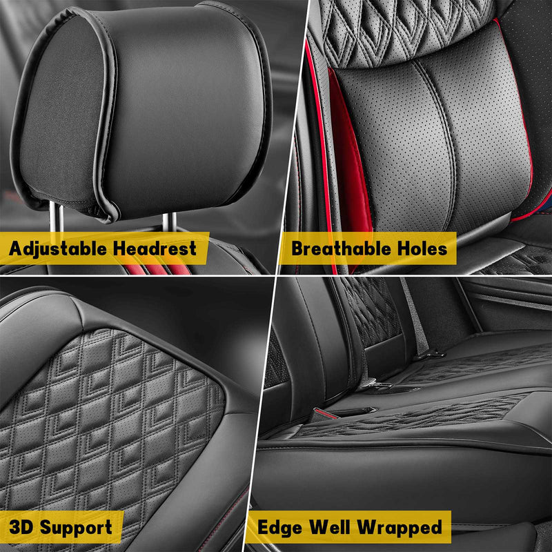 Car Seat Cover for 2012-2015 Honda Civic Sedan and Hatchback Flashark