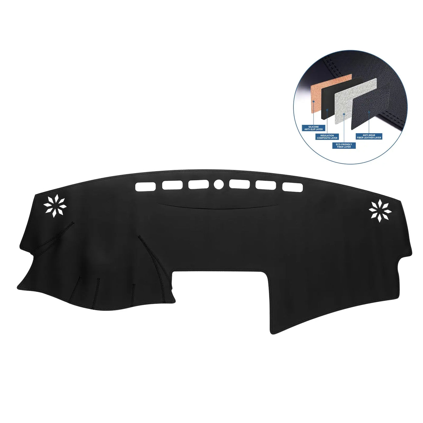 Dash Cover Mat for 2007-2011 Toyota Camry Flashark