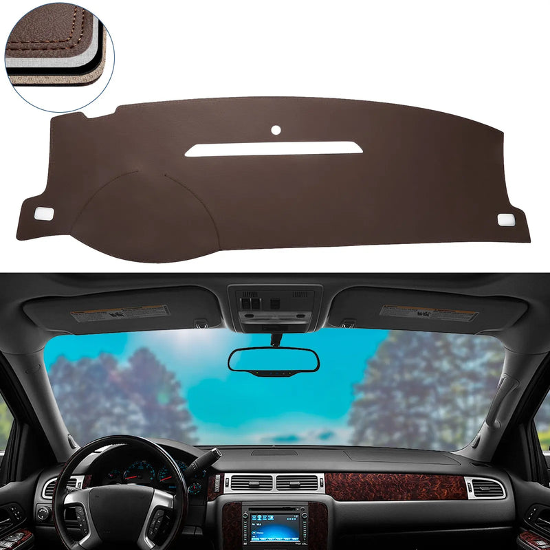 Dash Cover Mat for 2007-2014 Chevrolet Chevy 1500 2500 Flashark