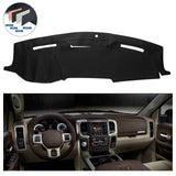 Alfombrilla protectora para tablero de instrumentos para Dodge Ram 1500 2500 3500 2010-2014