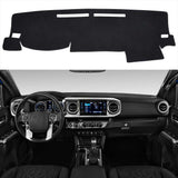 Alfombrilla protectora para tablero de Toyota Tacoma 2016-2021 (gamuza)
