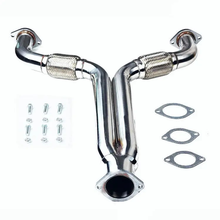 Exhaust Down Pipe for 2003-2009 Nissan 350Z 3.5L 2005, 2007 Infiniti G35 Flashark