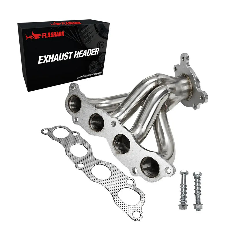 Exhaust Header Manifold for 2002-2006 Acura RSX Non Type S / 2002-2005 Honda Civic Si 2.0L Flashark