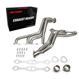 Exhaust Headers for 1935-1948 Chevy Street Rod | SBC Small Block 265 305 327 350 400 V8 Swap | Block Hugger Shorty Style