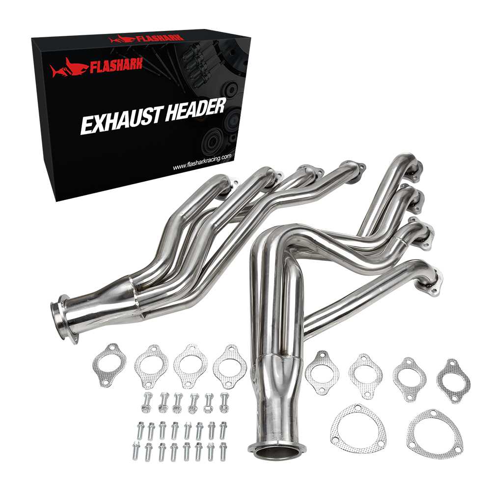 Exhaust Header for 1968-1972 Chevrolet Chevy GMC SUV Pickup Big Block 396/402/427/454 Flashark