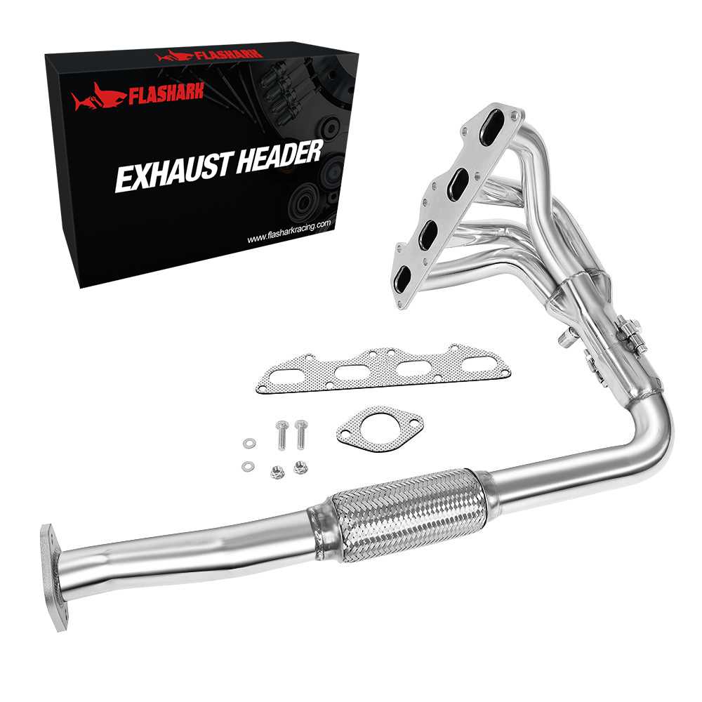 Exhaust Header for 1995-1999 Mitsubishi Eclipse/Talon 2G 420A 2.0L NA Flashark