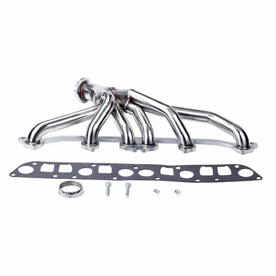 Exhaust Header for 91-03 Jeep 91-01 Wrangler 93-01 Cherokee 91-92 Grand Cherokee Flashark