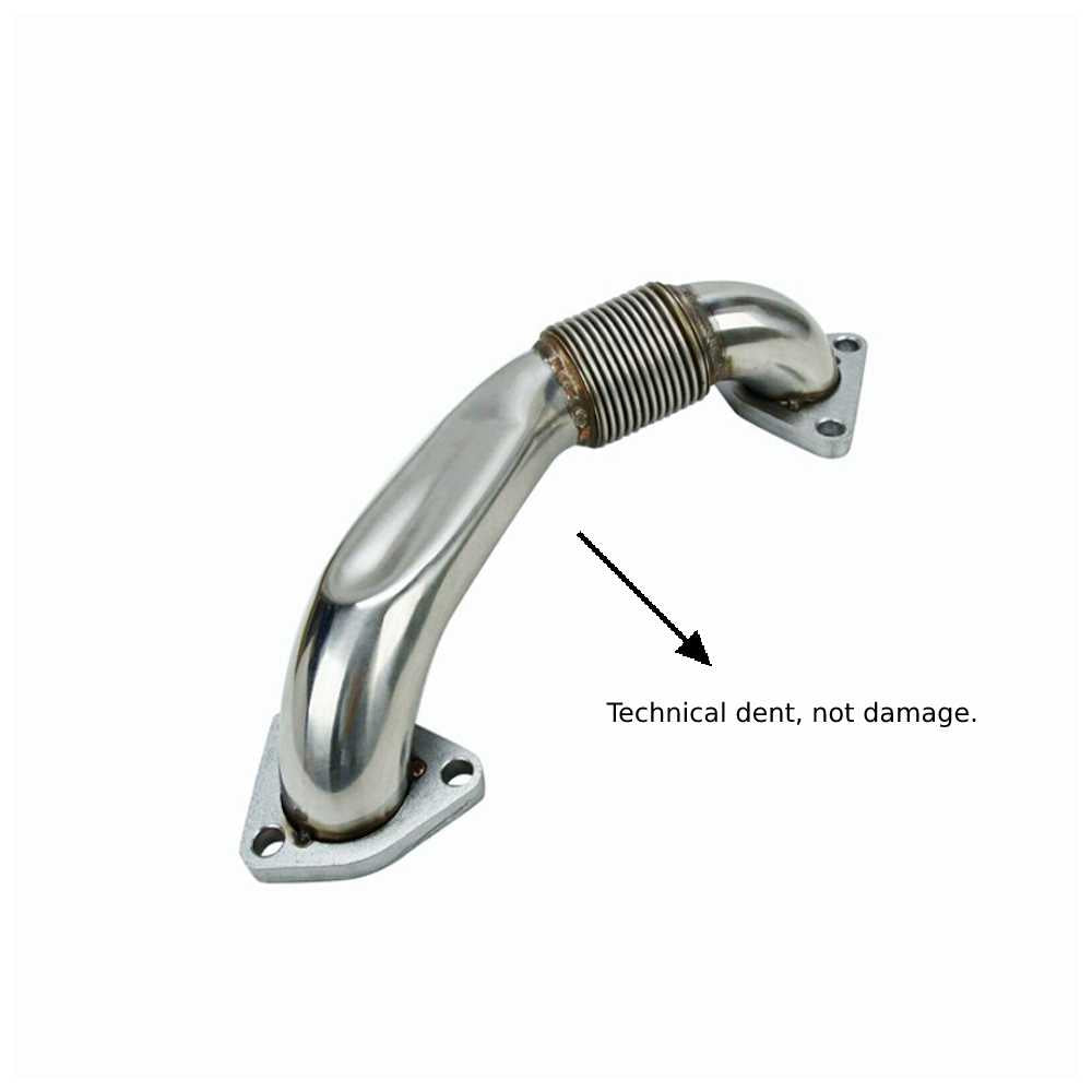 Exhaust Up-Pipe for 2001-2016 6.6L Chevrolet Chevy GMC Duramax LB7 LLY LBZ LMM LML Flashark