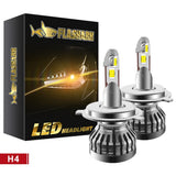 Bombillas LED para faros delanteros 9005/HB3 H4 H7 H11 H13 80 W 6400 LM 6000 K 2 bombillas