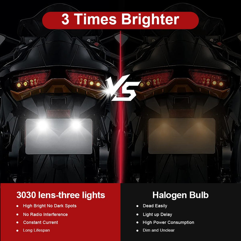 FLASHARK T10 LED License Plate Light , 15W, 6000K White, 2600 LM Per Set,Waterproof, Super Bright ,Plug and Play, Glove Box Lights,Trunk Lights,Dome Light 2Pack Flashark