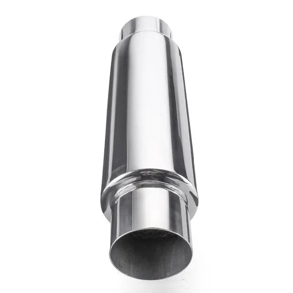 Flashark 3" Inlet 3inch Outlet Universal Performance Exhaust Mufflers, Stainless Steel Mufflers Flashark